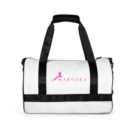 Zippy Travel Bag – White Pink - Image 6