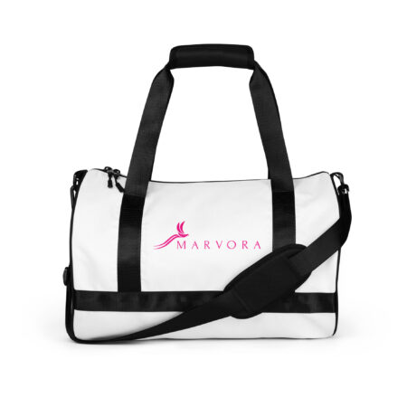 Zippy Travel Bag – White Pink
