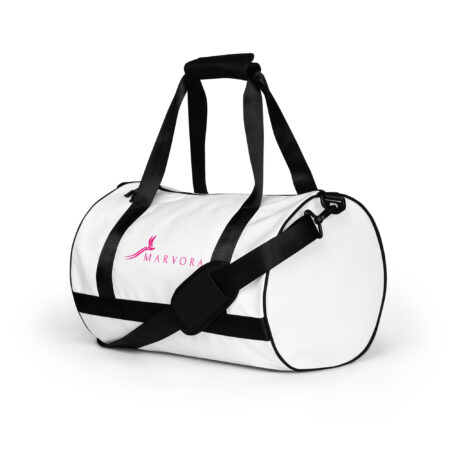 Zippy Travel Bag – White Pink - Image 8