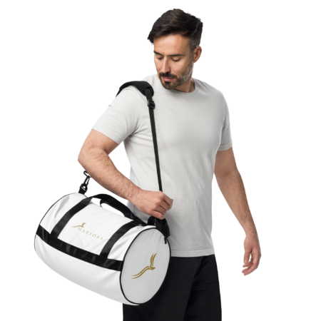 Zippy Travel Bag – White Gold - Image 4