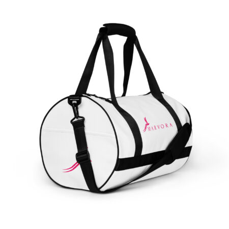 Zippy Travel Bag – White Pink - Image 9