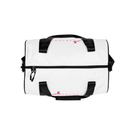 Zippy Travel Bag – White Pink - Image 5