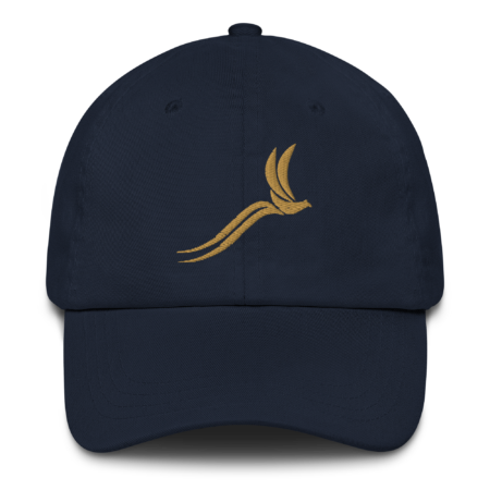 Essential Classic Cap - Navy Gold Gradient