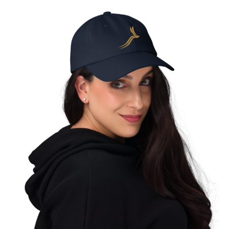 Essential Classic Cap - Navy Gold Gradient - Image 2