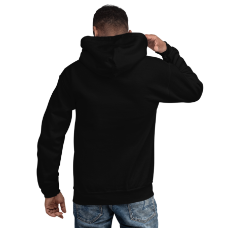 Hoodie Essential – Black White - Image 2