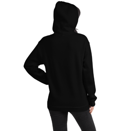 Hoodie Essential – Black White - Image 3