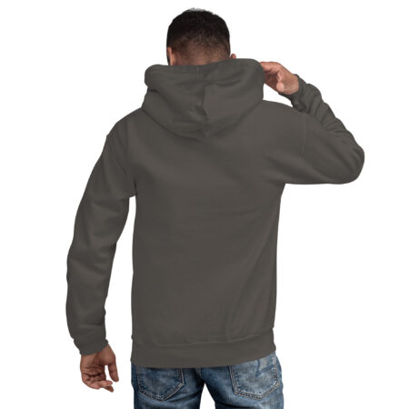 Hoodie Essential – Gray Charcoal White - Image 2