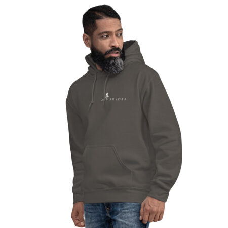 Hoodie Essential – Gray Charcoal White - Image 3