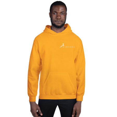 Hoodie Essential – Golden Sunset White