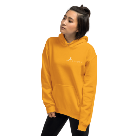Hoodie Essential – Golden Sunset White - Image 3