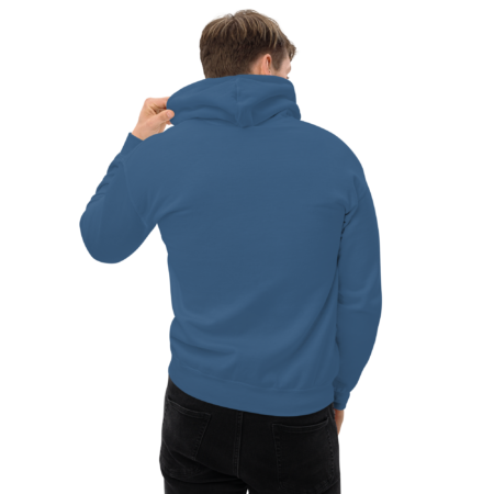 Hoodie Essential – Blue Indigo White - Image 2