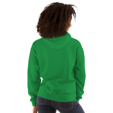 Hoodie Essential – Vivid Green White - Image 2