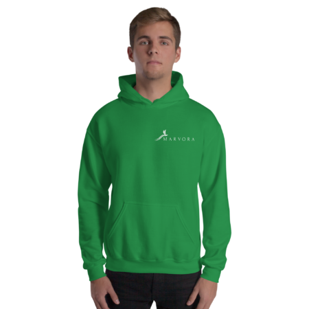 Hoodie Essential – Vivid Green White - Image 2