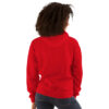 Hoodie Essential – Scarlet Red White - Image 3
