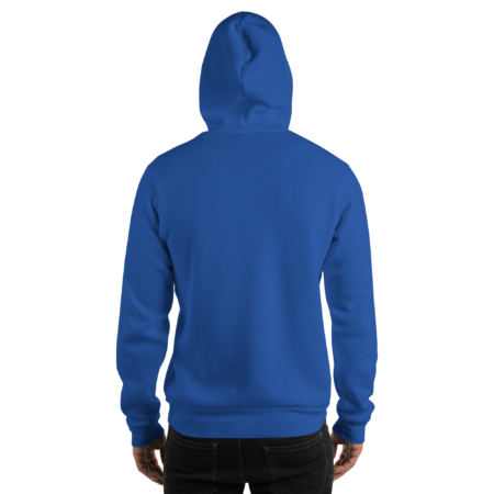 Hoodie Essential – Blue Royal White - Image 3