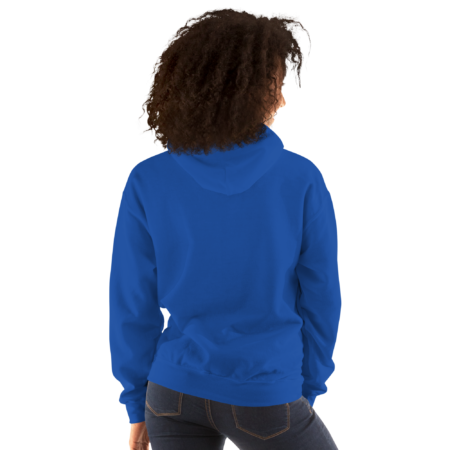 Hoodie Essential – Blue Royal White - Image 2
