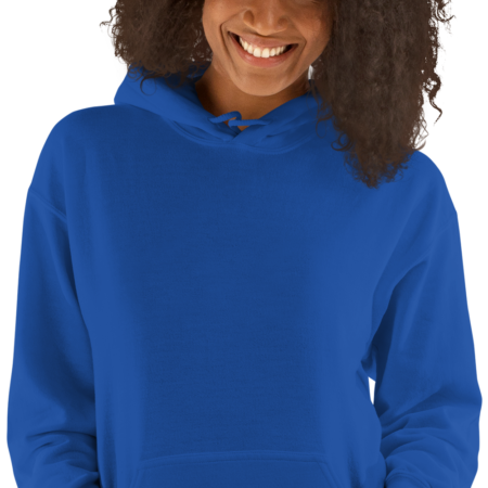 Hoodie Essential – Blue Royal White - Image 4
