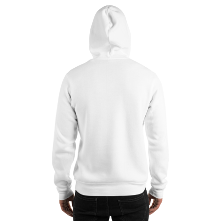 Hoodie Essential – White Purple - Image 3