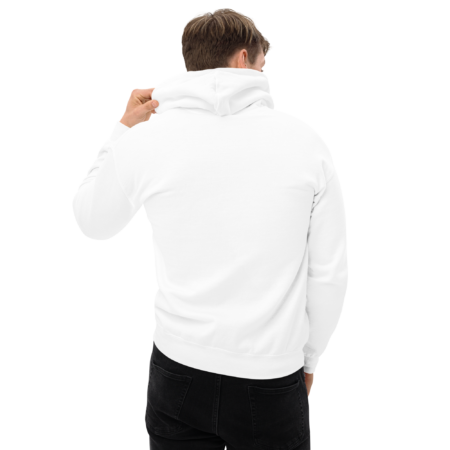 Hoodie Essential – White Gold Gradient - Image 2