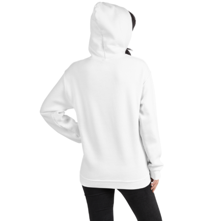 Hoodie Essential – White Purple - Image 2