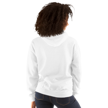Hoodie Essential – White Pink - Image 3