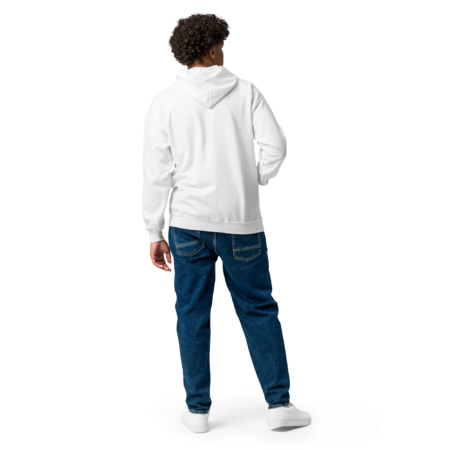 Advance Zip Hoodie – Essential White Gold Gradient - Image 4